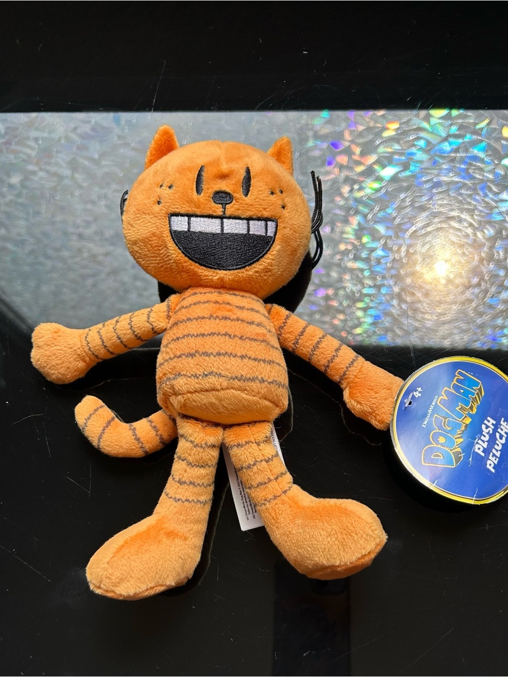 NEW with tags DogMan plush toy dog man 9” Petey Plush cat orange stuffed animal